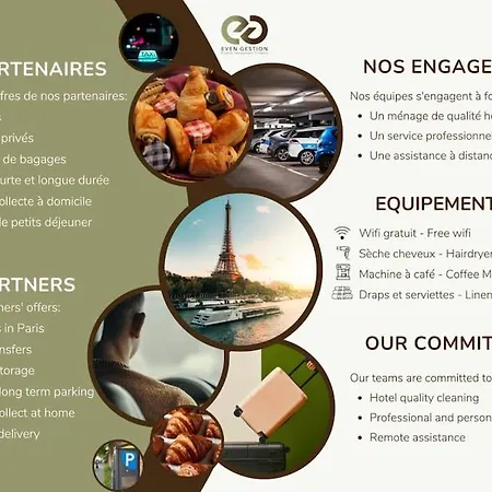 Daire 2#two Bedrooms#champs Elysees#arc De Triomphe#ac