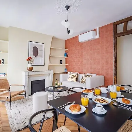 2 Two Bedrooms Champs Elysees Arc De Triomphe Ac פריז